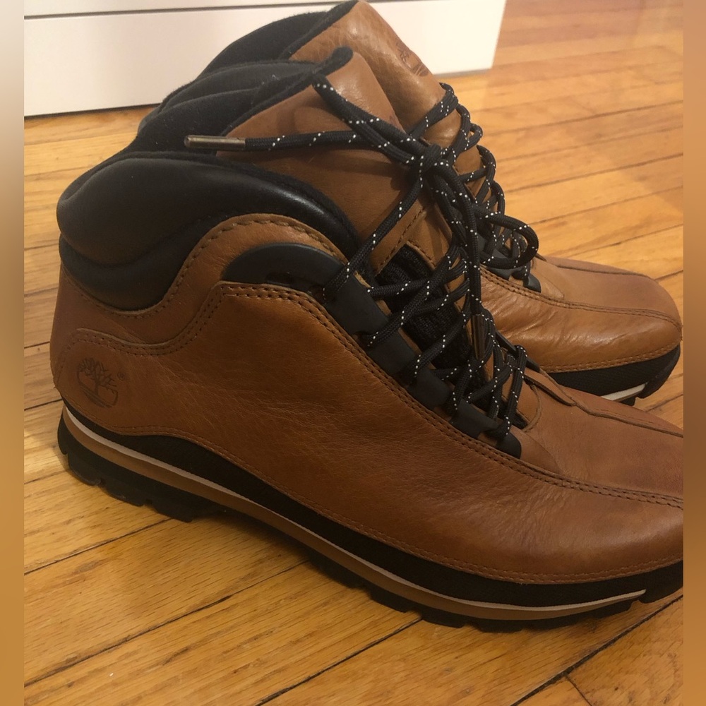 Timberland Men's Brown Leather Boots